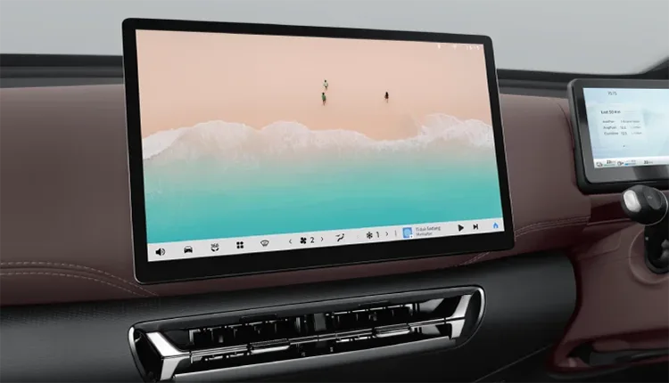 12,8" Intelligent Control Screen